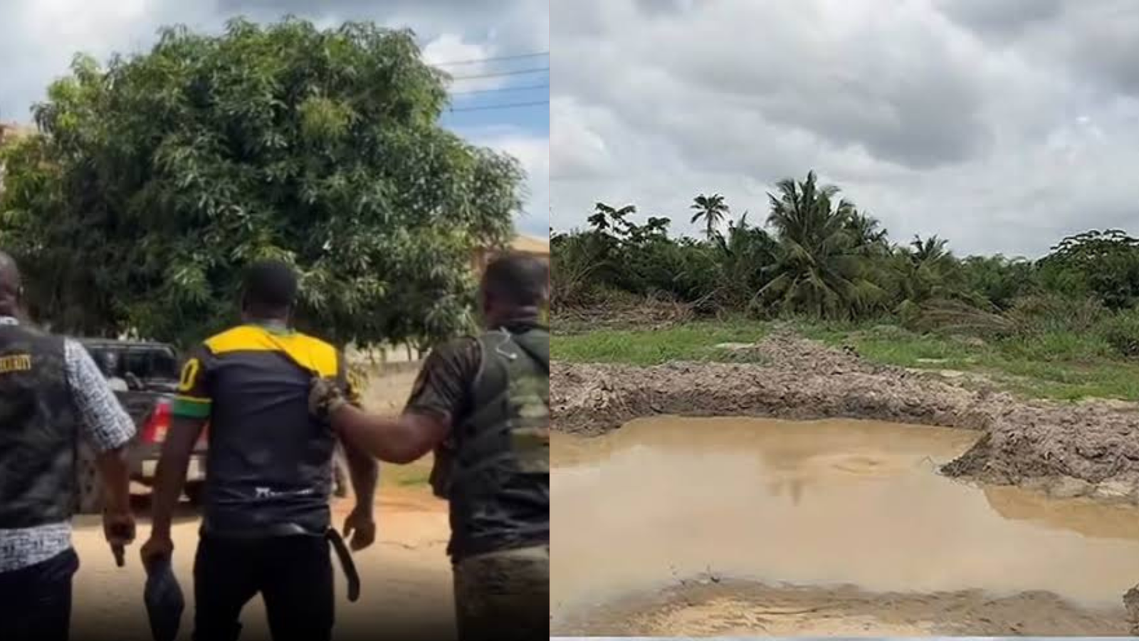 National Security Arrests 15 Over Illegal Sand-Winning Along Accra-Kumasi Expressway