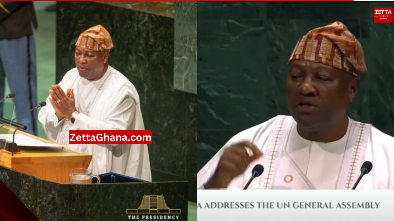 "Security Council Reform Is Not a Favour to Africa" – President Mahama Demands Permanent UN Seat for Africa