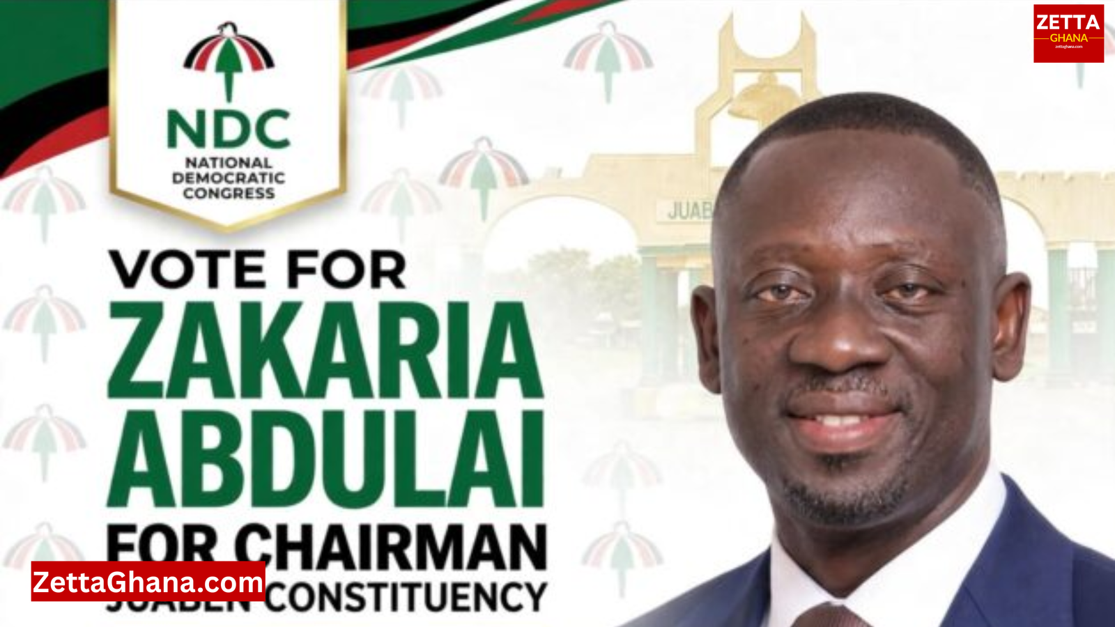 Zakaria Abdulai Resigns as NDC Juaben Secretary, Withdraws Chairmanship Bid