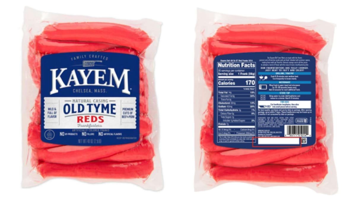 Kayem Foods Recalls 1.5 Million Pounds of Meat Products Over Storage Temperature Concerns