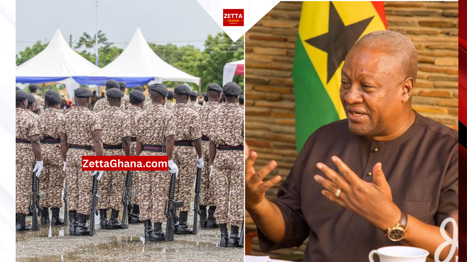 Mahama Approves recruitment of 1,200 additional staff to fight against drug trafficking