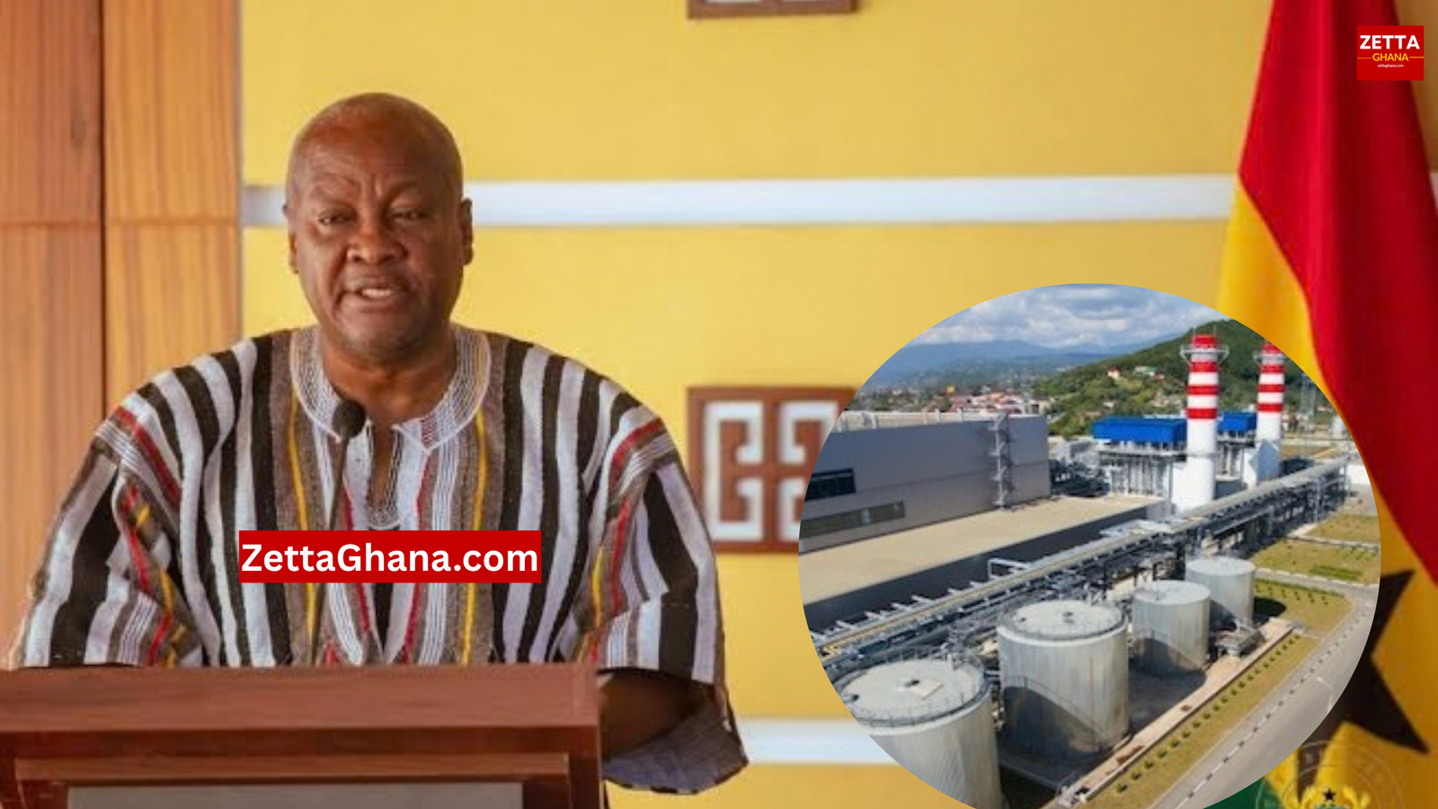 President Mahama to Sign Deal for 1,200MW State-Owned Power Plant by End of 2026